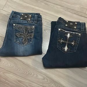 Miss me jeans sold separately. Both size 33.